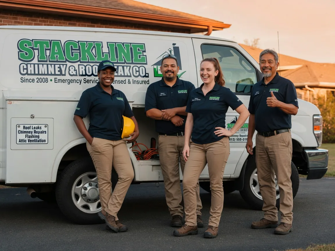 Chimney flashing repair company in Fairhope, PA